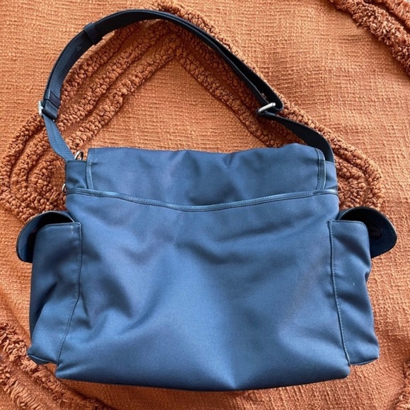 Coach Baby Messenger Diaper Bag (Navy) Large Nylon Crossbody Shoulder Diaper Bag - Picture 9 of 9